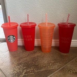 Starbucks Reusable Cold Cups